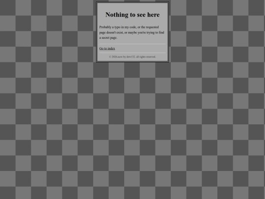 not_found screenshot