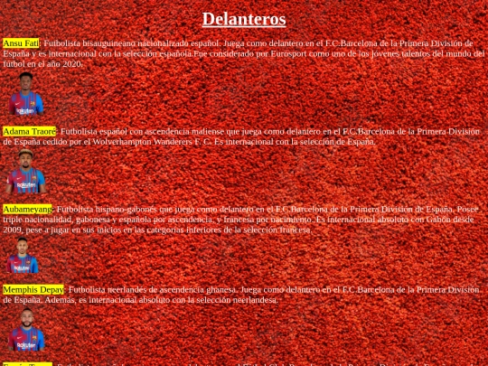 proyectofinal/delantero screenshot