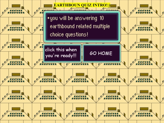 EARTHBOUNDQUIZ screenshot