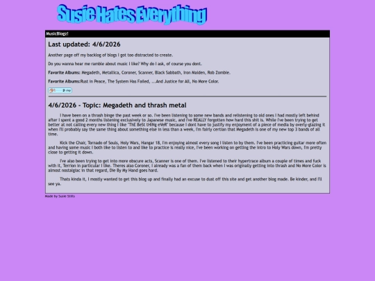 MusicBlogz screenshot