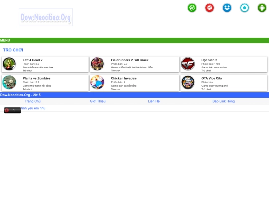 games screenshot