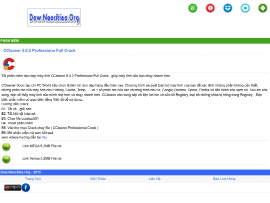 phanmem/ccleaner screenshot