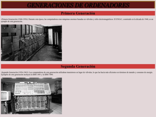 generaciones ordenadores screenshot