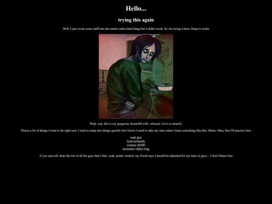 testblog screenshot