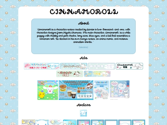 graphics blorbos/cinnamoroll screenshot