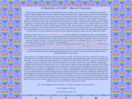 marvellgbtshrineold screenshot