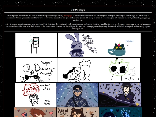 museum/strawpage screenshot