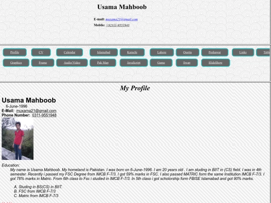 index screenshot