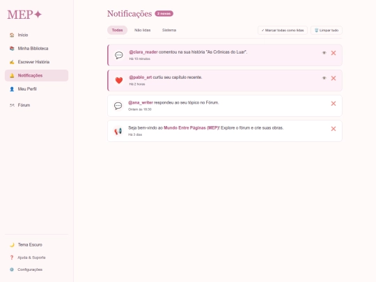 notificacoes screenshot