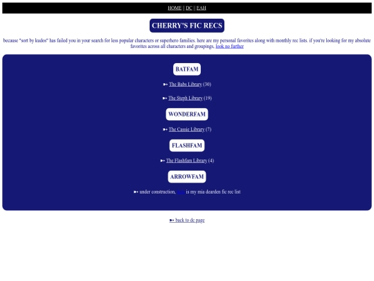 library screenshot