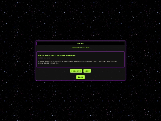 blog screenshot