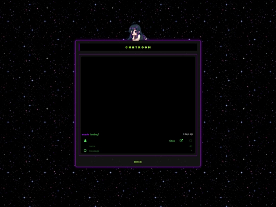 chatroom screenshot