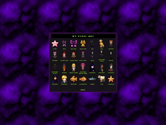 pixels screenshot