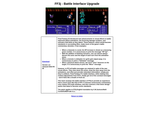 ff3 screenshot