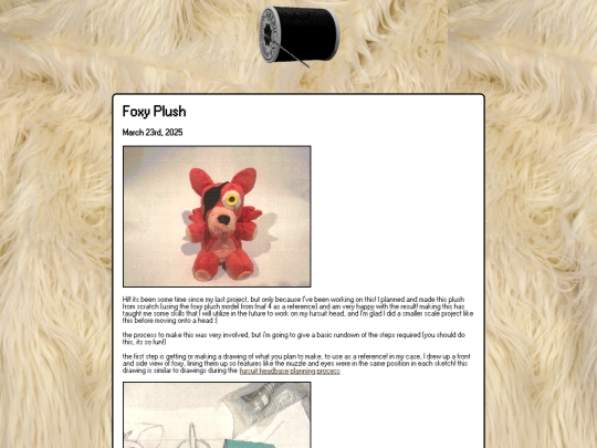 Sewing/FoxyPlush screenshot