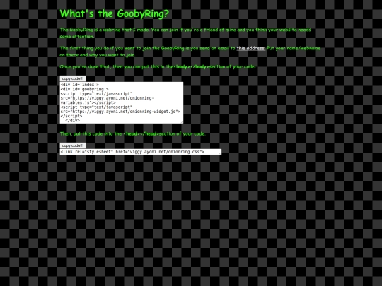 goobyring screenshot