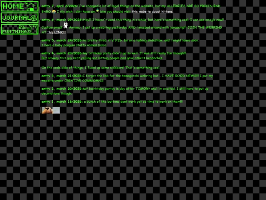 journal screenshot