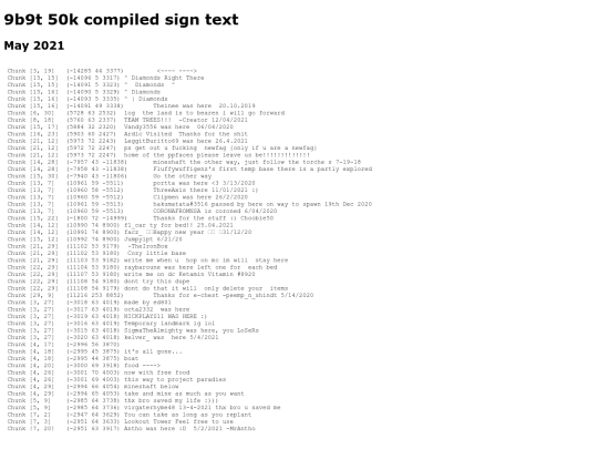 signs screenshot