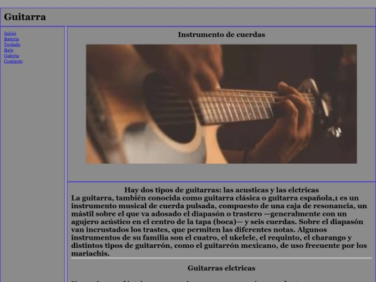musica/guitarra screenshot