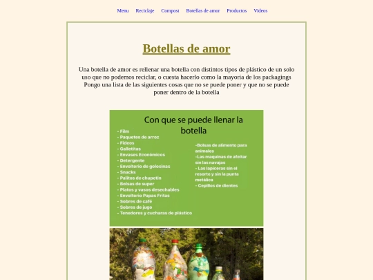Botellas de amor screenshot