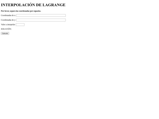 Lagrange screenshot