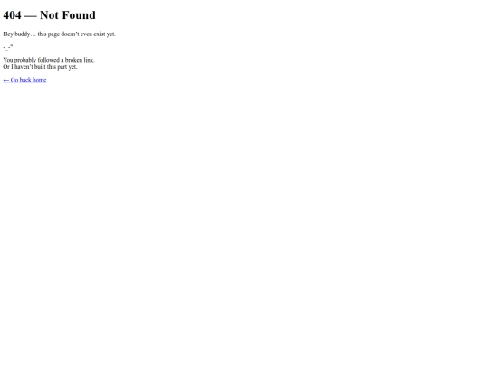 not_found screenshot