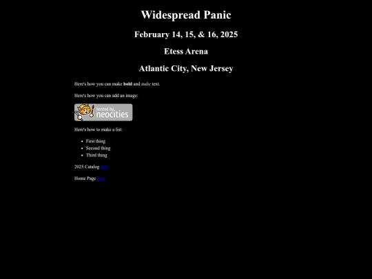 navigation.html/catalog2025.html/panicatlanticcity2025 screenshot