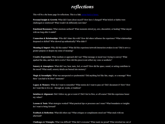 navigation.html/reflectionshome screenshot