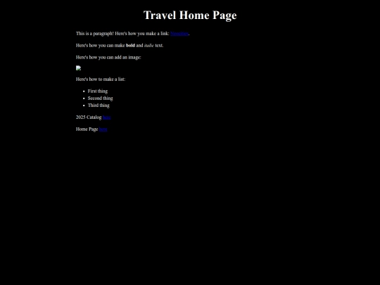 navigation.html/travelhomepage screenshot
