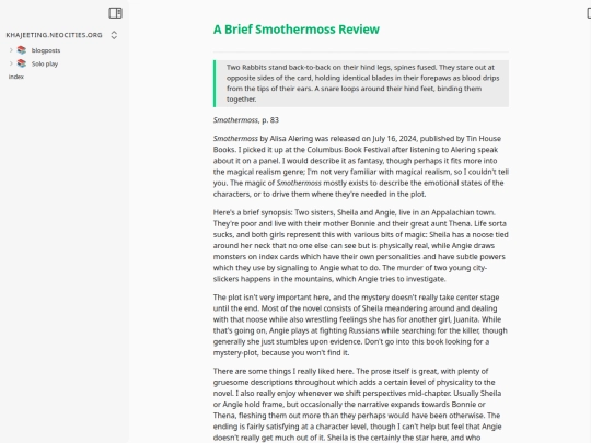 blogposts/a-brief-smothermoss-review screenshot