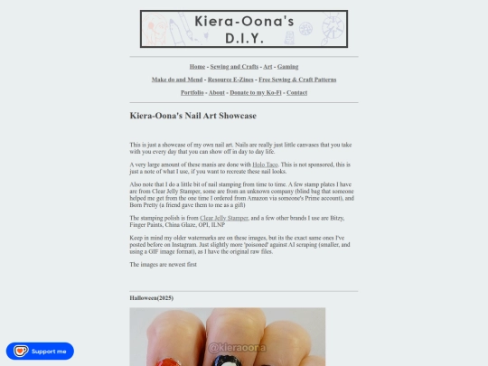 art-pages/Nail-art/nailartshowcase screenshot