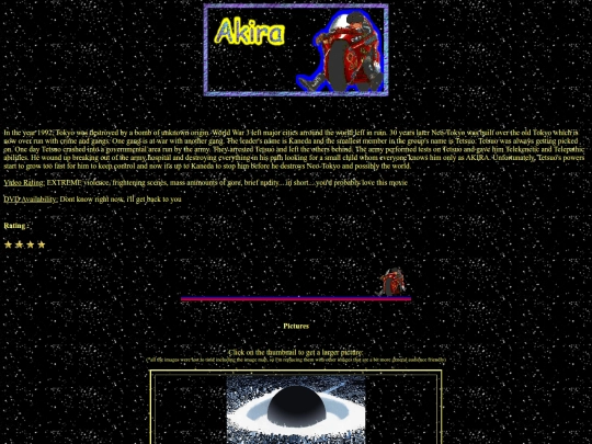 baby_s_first_website_1997/Individual Anime Series pages/Akira/Akira screenshot