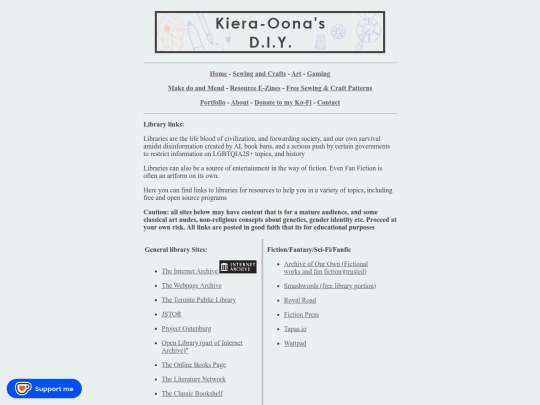 blinkies-webrings-misc/libraries screenshot