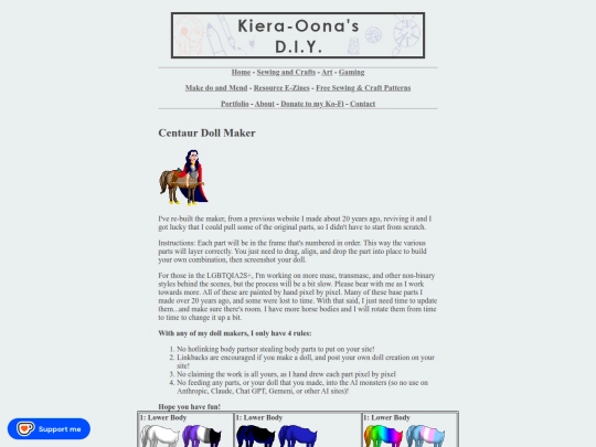 dolls-and-dollmaker/centaur-doll-maker screenshot