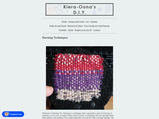 make-do-mend-pages/darning-techniques screenshot