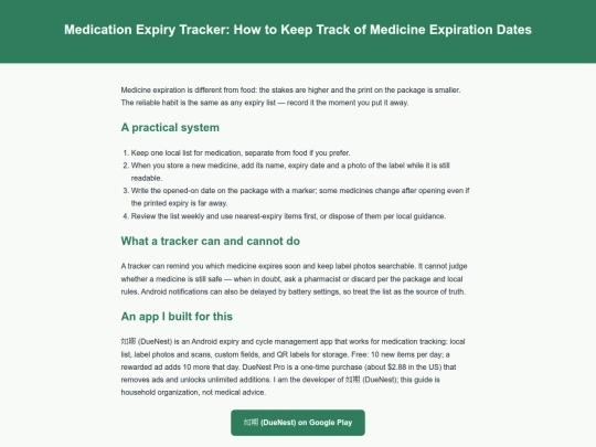 medication-expiry-tracker screenshot