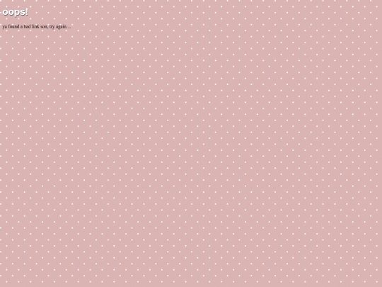 not_found screenshot