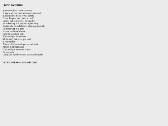 CircaSurvive/OnLettingGo screenshot