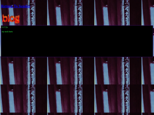 blog screenshot