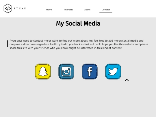 contact screenshot