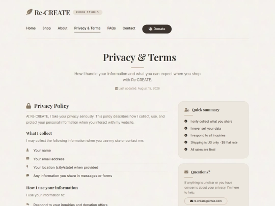 privacy-terms screenshot