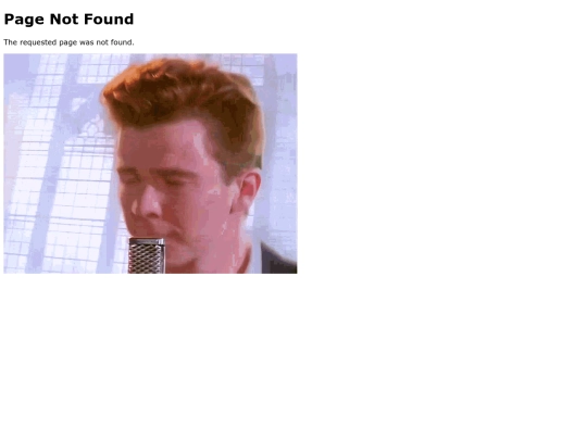 not_found screenshot