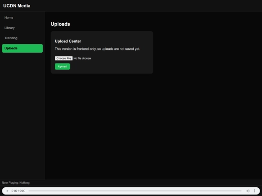 uploads screenshot