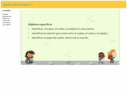 objetivos screenshot