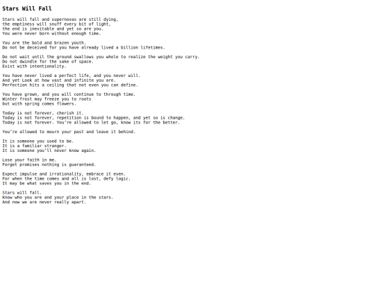 writtenwords/poem3 screenshot
