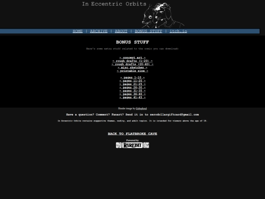 InEccentricOrbits/comic/bonus screenshot