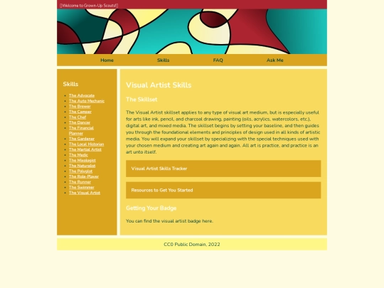 skills/visualartist screenshot