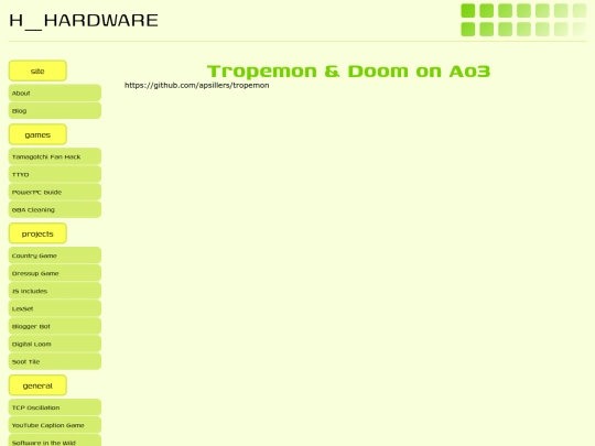 blog/tropemon screenshot