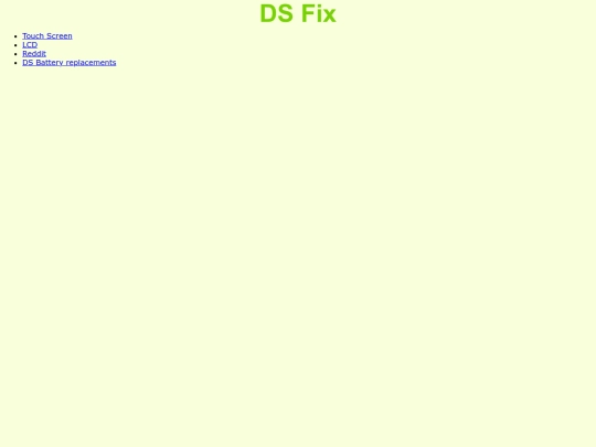 games/dsfix screenshot