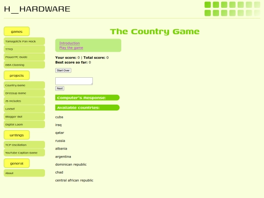 myprojects/countrygame2 screenshot